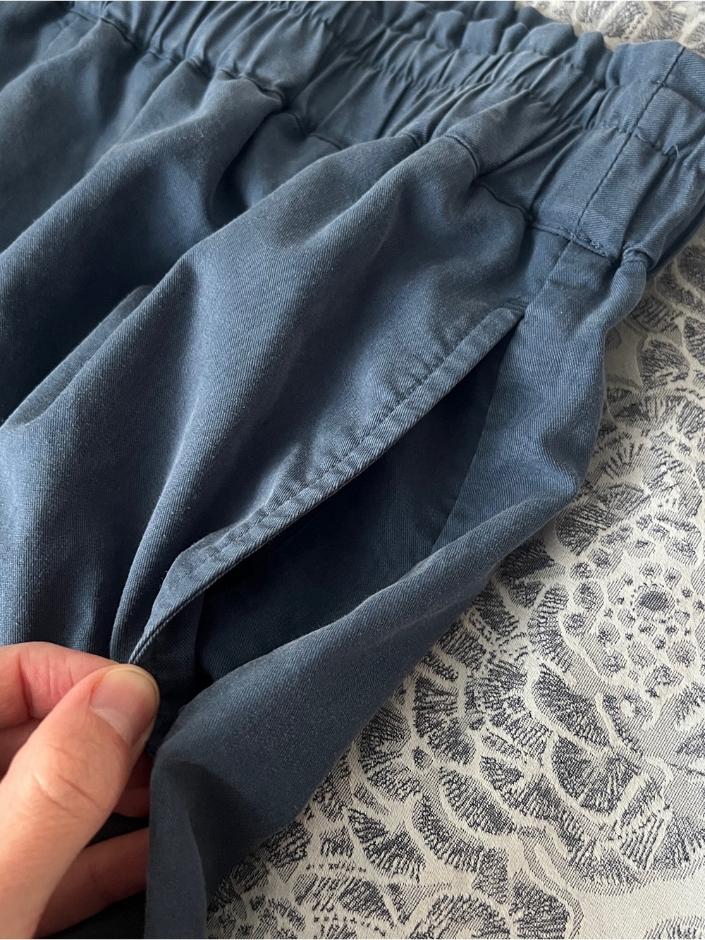 Kit and Ace Blue Grey Shorts - Picture 4 of 5